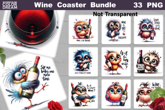 Download Funny Wine Quote Square Coaster - Funny wine quote Collection